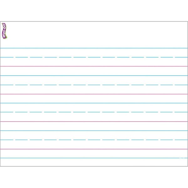 Trend Enterprises Trend Enterprises T-27307-6 Handwriting Paper Wipe Off Chart - 17 x 22 in. - 6 Each T-27307-6